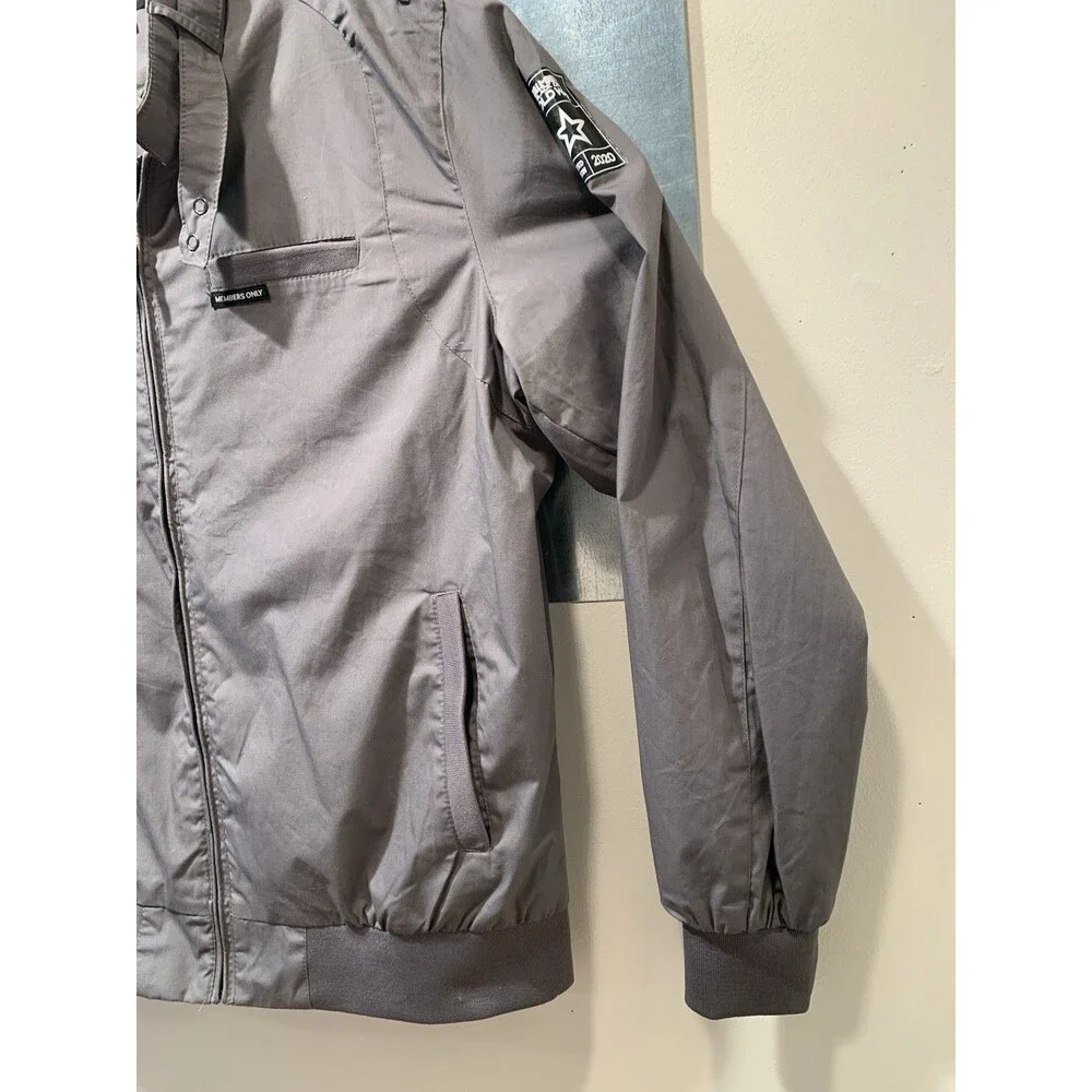 Call Of Duty Black Ops Cold War 2020 Limited Edition Members Only Jacket XL Gray - Picture 16 of 16